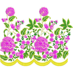 Beautiful Flower Embroidery Design