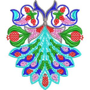 Delicate Flower Embroidery Design