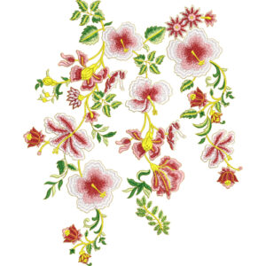 Flower Embroidery Design