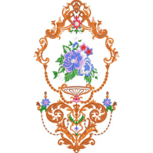 Beautiful Flower Embroidery Design