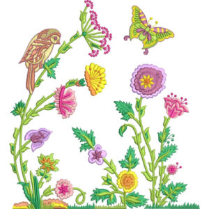 Flower Embroidery Design