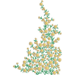 Unique Flower Embroidery Design
