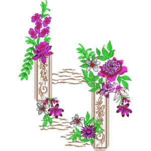 Beautiful Flower Embroidery Design