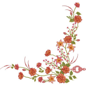 Beautiful Flower Embroidery Design