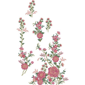 Delicate Flower Embroidery Design