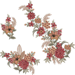 Flower Embroidery Design