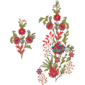 Beautiful Flower Embroidery Design