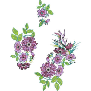 Flower Embroidery Design
