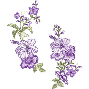 Beautiful Flower Embroidery Design
