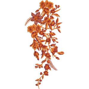 Delicate Flower Embroidery Design