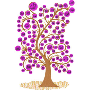 Creative Islamic Embroidery Design