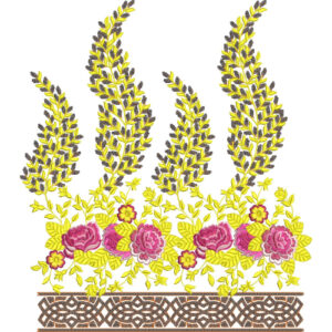 Unique Lace Embroidery Design