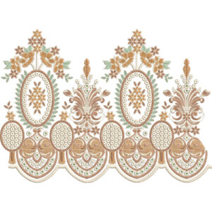 Lace Flower Embroidery Design