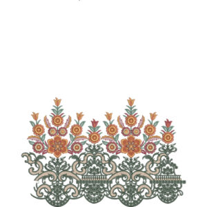 Beautiful Lace Embroidery Design