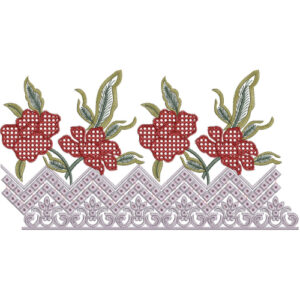 Delicate Lace Embroidery Design