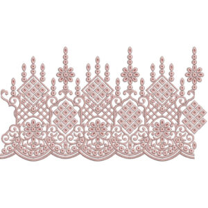 Lace Kurta Embroidery Design