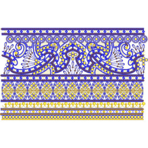 Simple Lace Embroidery Design