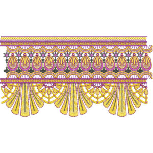 Unique Lace Embroidery Design