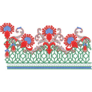 Lace Embroidery Design