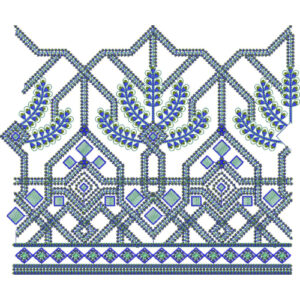 Unique Lace Embroidery Design