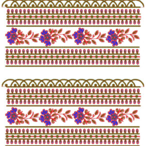 Lace Flower Embroidery Design