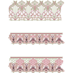 Lace Kurta Embroidery Design