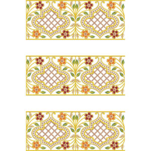 Floral Lace Embroidery Design