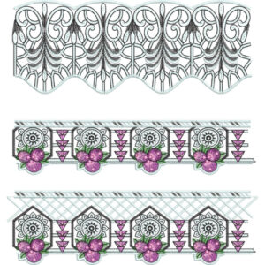 Beautiful Lace Embroidery Design