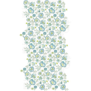 Floral All Over Jall Embroidery Design