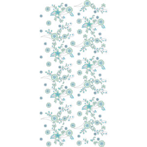 Delicate All Over Jall Embroidery Design