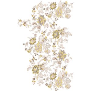 All Over Jall Flower Embroidery Design