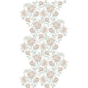 Floral All Over Jall Embroidery Design