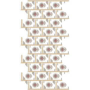 Delicate All Over Jall Embroidery Design