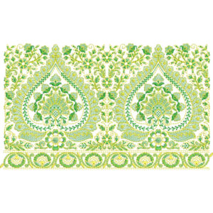 Lace Kurta Embroidery Design