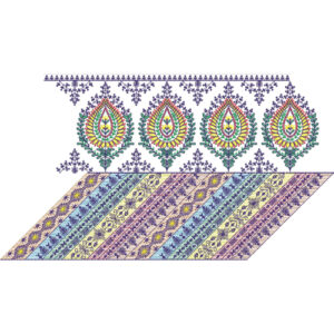 Simple Lace Embroidery Design