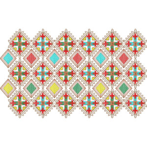 Lace Flower Embroidery Design