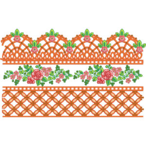 Delicate Lace Embroidery Design