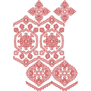 Lace Kurta Embroidery Design