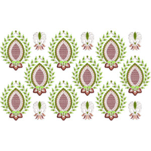 Floral Lace Embroidery Design