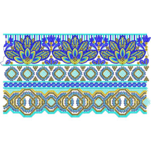 Unique Lace Embroidery Design