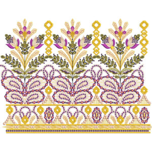 Lace Embroidery Design