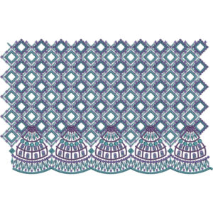 Lace Flower Embroidery Design