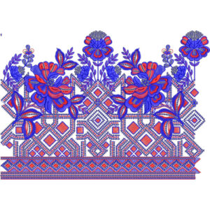 Floral Lace Embroidery Design