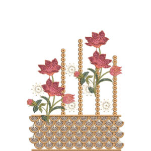 Unique Lace Embroidery Design