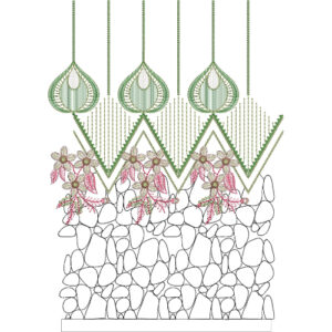 Lace Embroidery Design