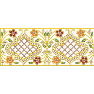 Unique Lace Embroidery Design