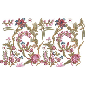 Lace Kurta Embroidery Design