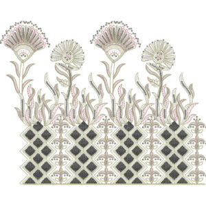 Delicate Lace Embroidery Design