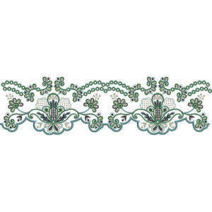 Delicate Lace Embroidery Design