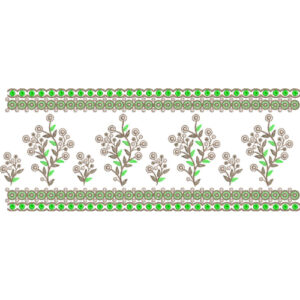 Lace Flower Embroidery Design
